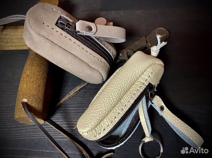 Ключница натуральная кожа