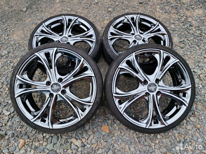 Темный хром weds Kranze Cerberus III R17, 5.5+45