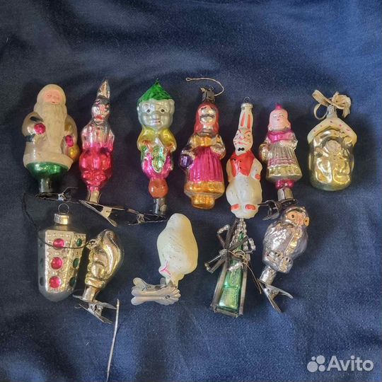 Новогодние игрушки СССР