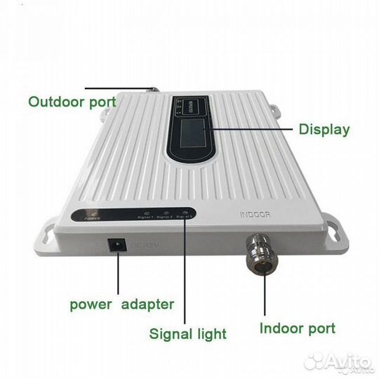 Новый. Репитер GSM+3G+4G усилитель сотовой связи