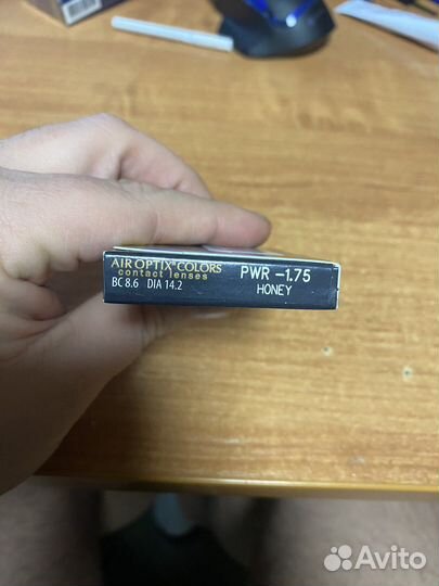 Цветные контактные линзы AIR op alcon colors