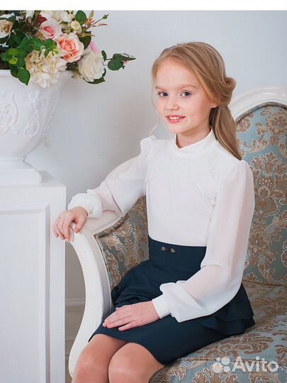 Блуза школьная Стильные Непоседы 152 см