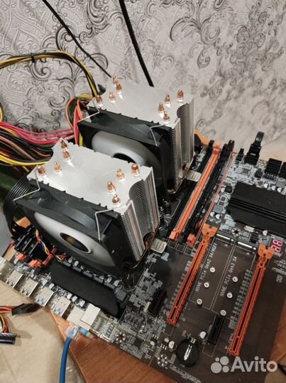 Комплект Dual zeon 28 ядер + 32 GB 2680v4