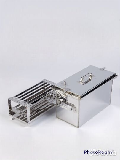 Коптильня с гидрозатвором 500*300*250 (1,5мм)