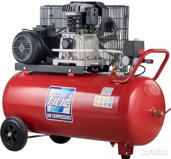 Компрессор поршневой 100 л