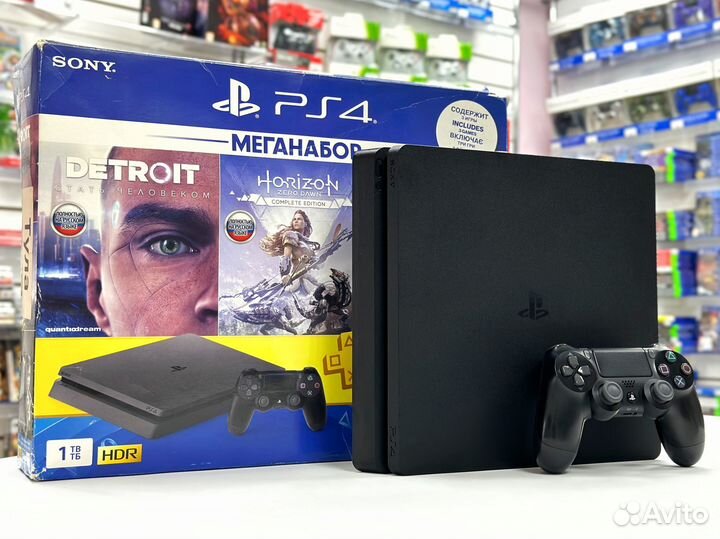 PS4 Slim 2208B (1Tb) Б/У