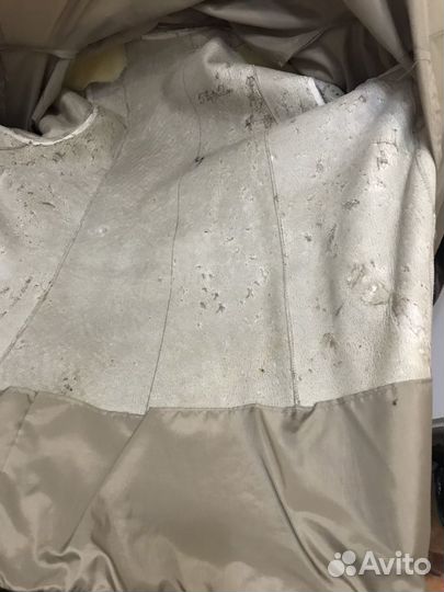 Шуба мутоновая с норковым воротником 62 р