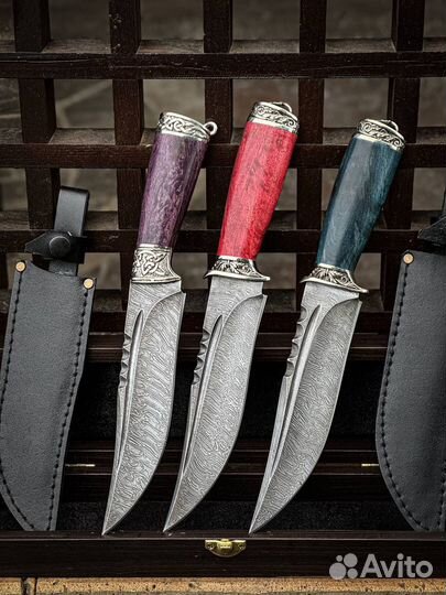 Нож из дамасской стали на подарок