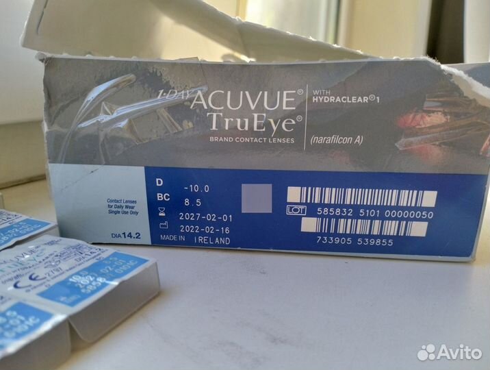 Линзы acuvue 1-DAY TruEye