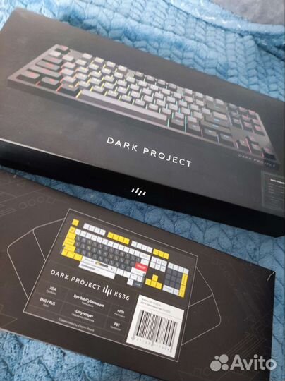 Клавиатура Dark Project KD87A Gateron CapTeal