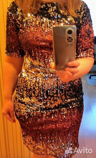 Платье женское Apart glamour пайетки 42/44 (36 )