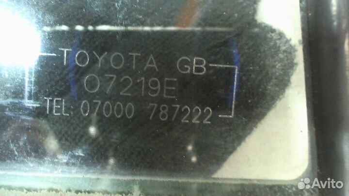 Стекло форточки двери Toyota RAV 4, 2007