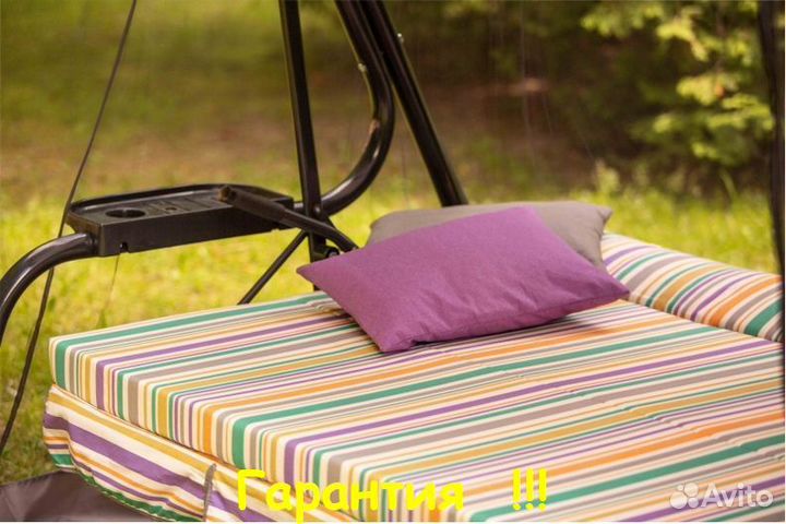 Садовые Качели 3-х местные Турин Премиум