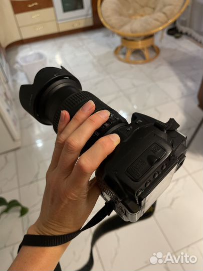 Зеркальный фотоаппарат nikon d5000 два обьектива