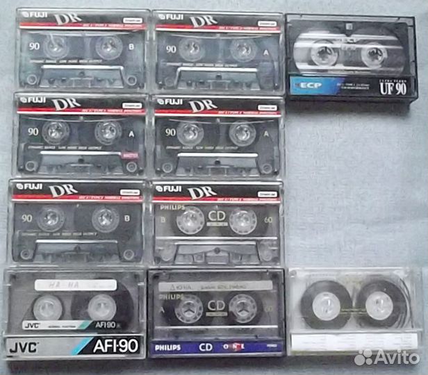 Аудикассеты Кассеты с записью импорт и СССР