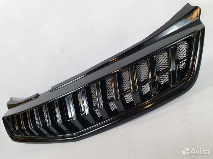 Решетка радиатора Priora 2 черный лак style AMG