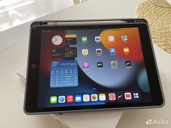 iPad 9 2021 64gb и apple pencil