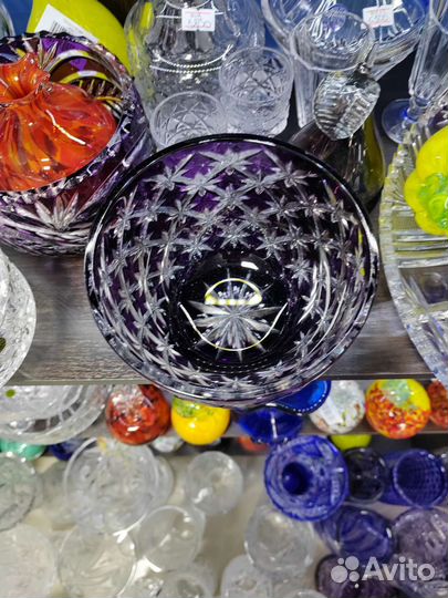 Хрустальная конфетница