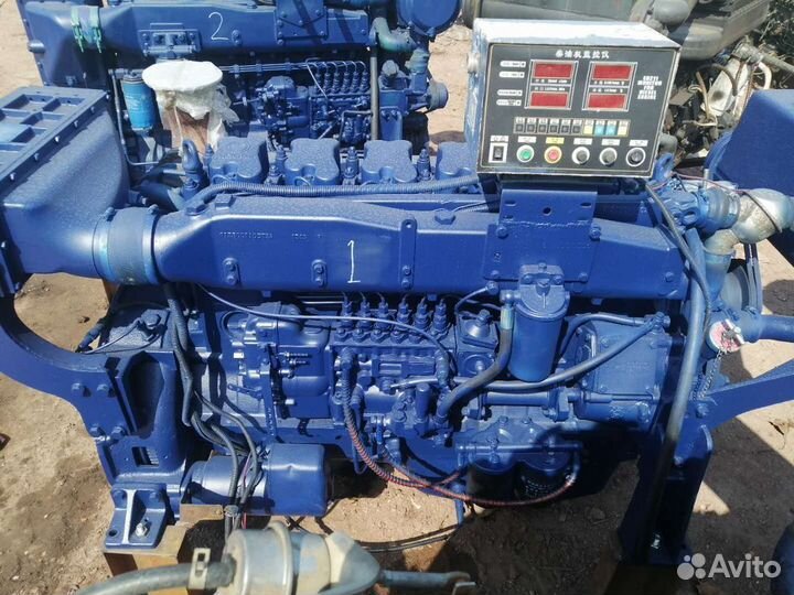 Двигатель судовой б\у Weichai WD10C260-17