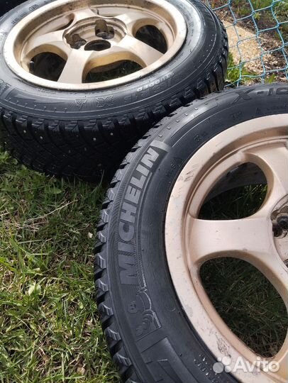 Диски литые р 15 4 на 100, 4 на 114 с резиной