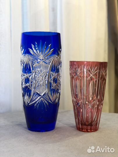 Хрустальная ваза