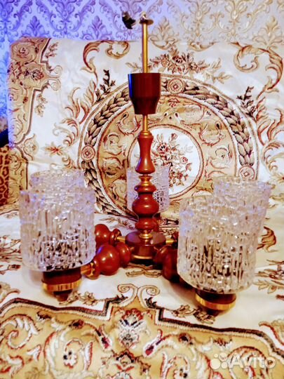 Люстра потолочная бу