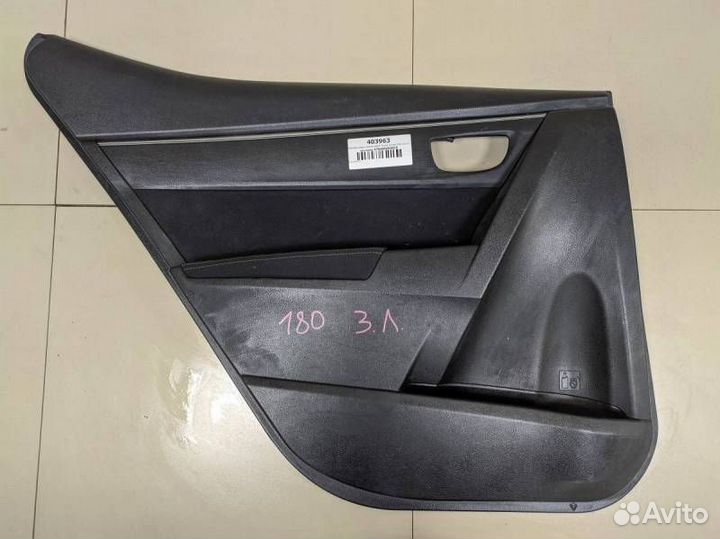 Обшивка двери задней левой Toyota Corolla E180 201