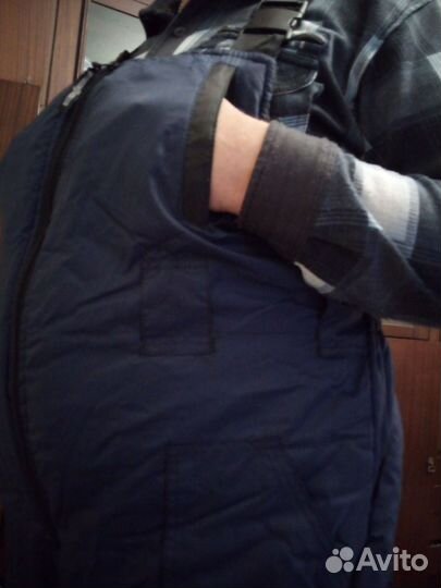 Зимний комбинезон мужской для рыбалки