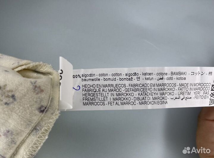 Блузка zara для девочки 110