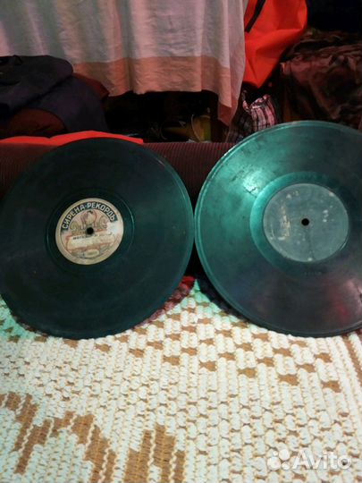 Пластинки грамофонные