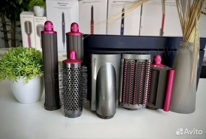 Стайлер Dyson Airwrap Complete Long Fuchsia