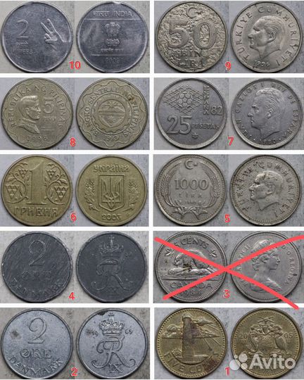 Иностранные монеты 44