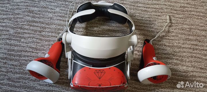 Oculus quest 2 128Gb +Bobo VR m2 +кабель 5м