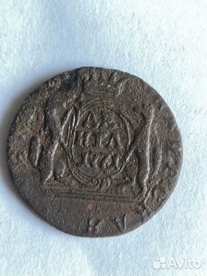 Денга 1771 (3 шт), 1770г, Сибирская монета