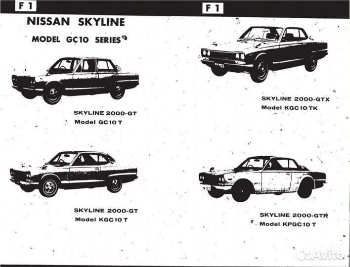 Уникальные печатные каталоги запчастей Nissan