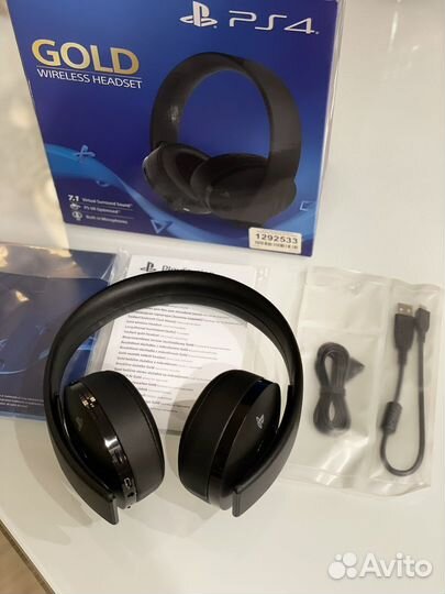 Sony Wireless Headset Gold PS4