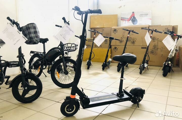 Электросамокат с сидушкой