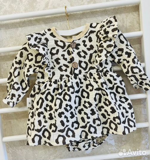 Боди платье на девочку