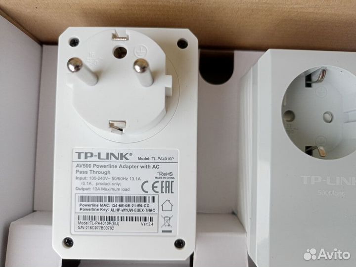 Поверлайн TP-Link TL-PA4010pkit
