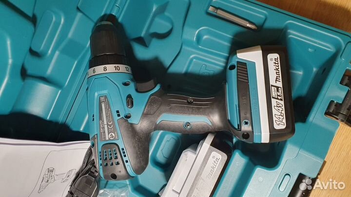 Новый шуруповерт Makita DF347DWE. Оригинал