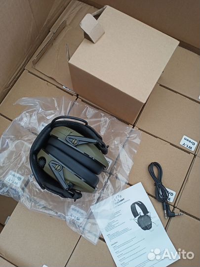 Тактические наушники с шумоподавлением walkers