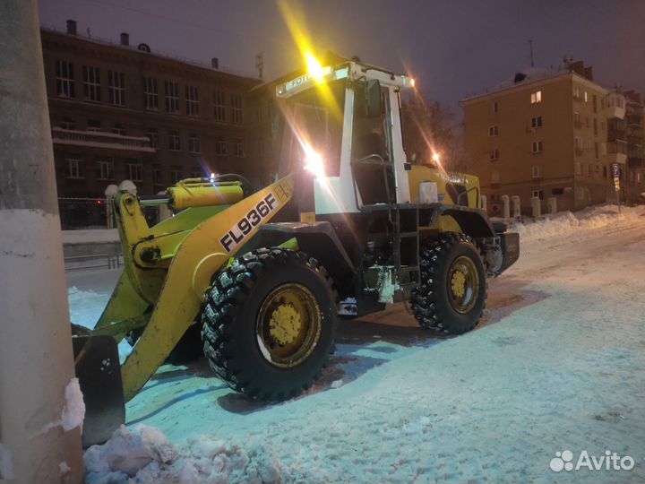 Услуги фронтального погрузчика, аренда
