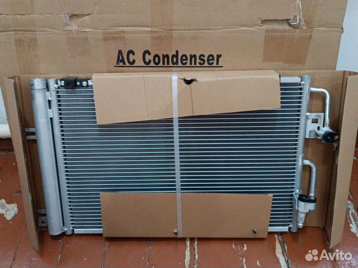 Радиатор кондиционера opel astra h z18xer