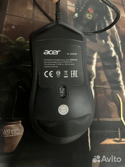 Игровая мышь Acer