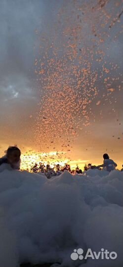 Пенная дискотека, пенное шоу, пена