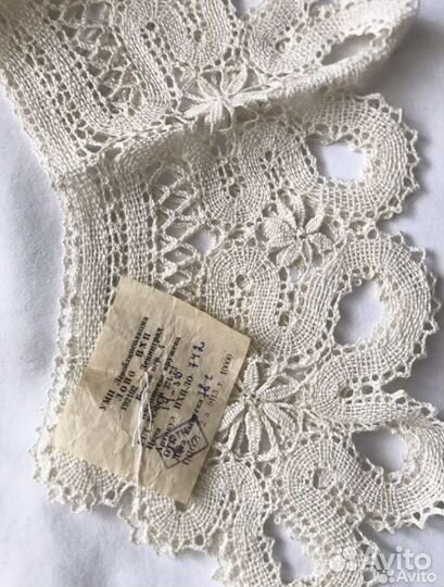 Елецкое кружево салфетки воротник СССР