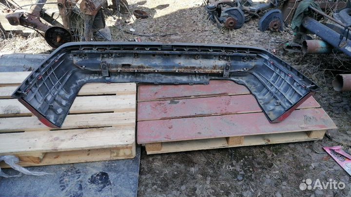 Бампер задний седан Опель Вектра А в сб.с усилител