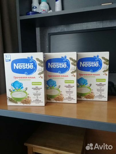 Детские каши безмолочные