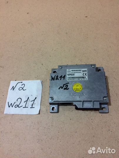 Блок управления телефоном Mercedes E W211