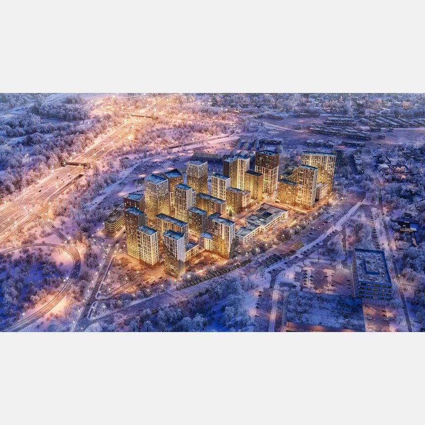 2-к. квартира, 44,5 м², 14/25 эт.